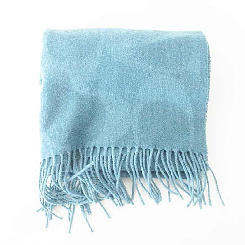 コーチ COACH マフラー シグネチャー ストール 約170×50 水色 スカイ