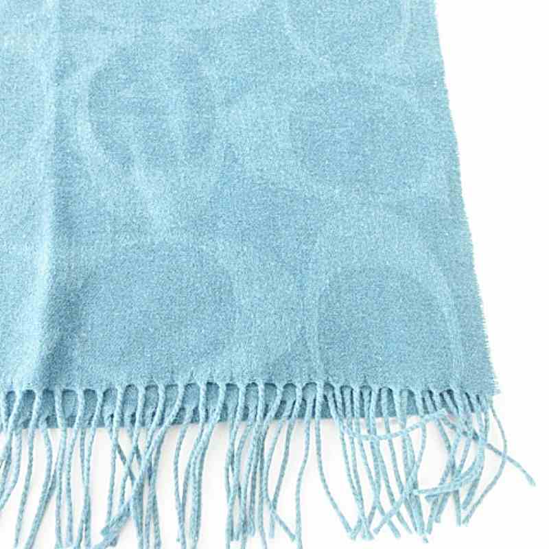 コーチ COACH マフラー シグネチャー ストール 約170×50 水色 スカイ