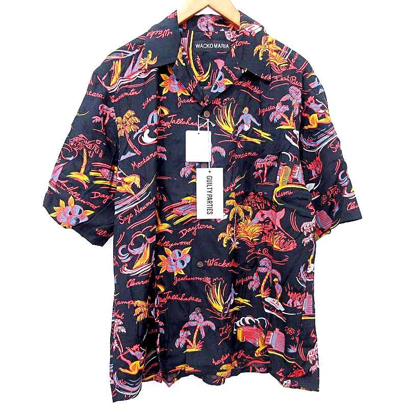 五*橋様 ワコマリア　希少　長袖レーヨン アロハシャツ 楽天市場】WACKO MARIA(ワコマリア) サイズ:XL HAWAIAN SHIRT