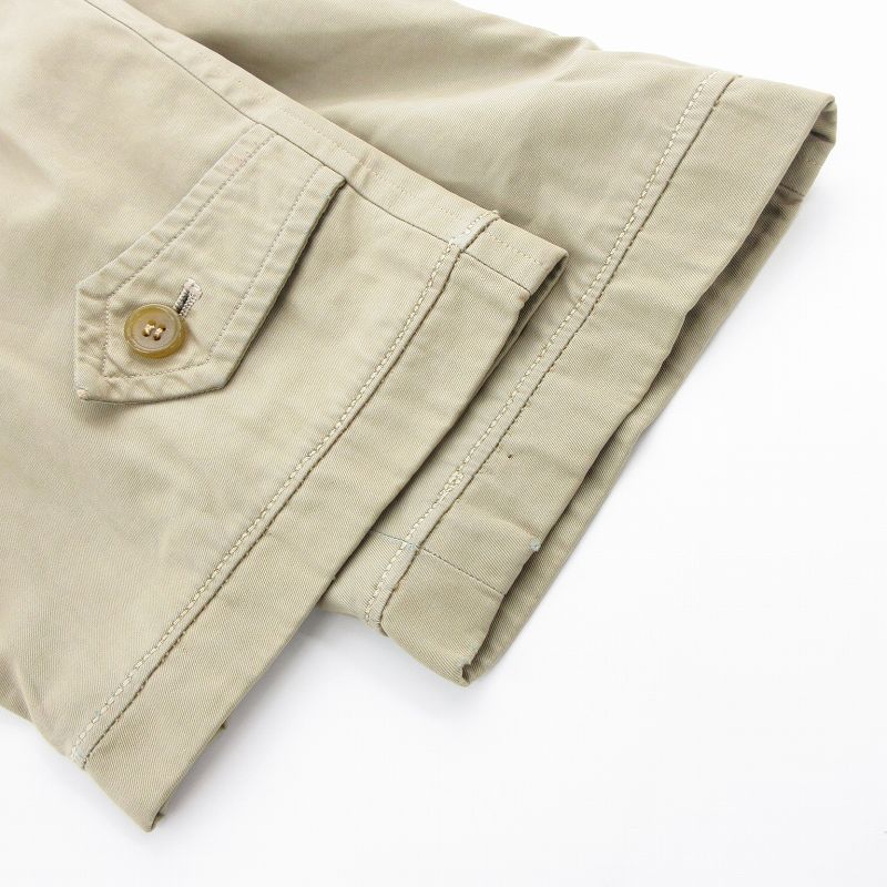 3．BURBERRYS 90s 金ボタン 比翼 ステンカラーコート 605 古着 70s 英国製 Burberrys 「COMMUTER II」 チェック ライナー