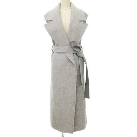 セリーヌ CELINE フィービー期 ウール×アンゴラ ノースリーブ ガウン  