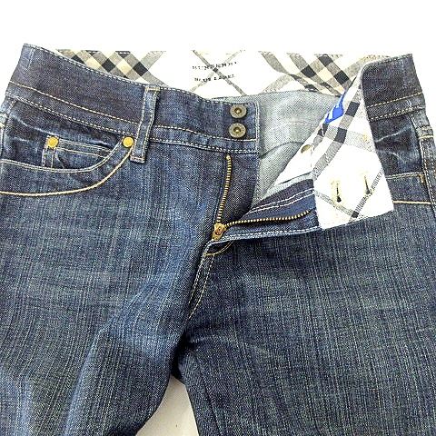 BURBERRY BLUE LABEL クロップドデニム　34 バーバリー バーバリーブルーレーベル BURBERRY BLUE LABEL クロップド
