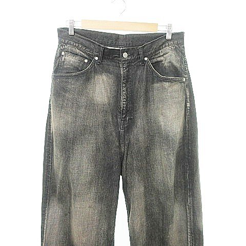 アンセルム ANCELLM 美品 AGING WIDE DENIM PANTS 13oz ANC-PT48
