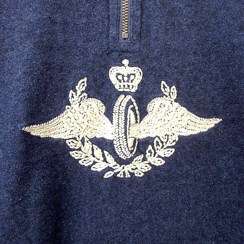 ダブルアールエル RRL ラルフローレン ハーフジップ ニット トップス 