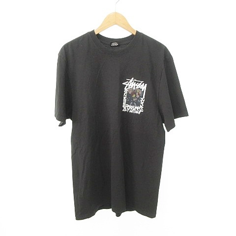 ステューシー STUSSY 美品 Camellias バックプリント Tシャツ