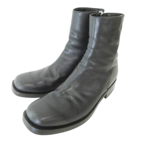 KAZUYUK ファッション KAZUYUKI KUMAGAI ワンピースサイドジップブーツ 42