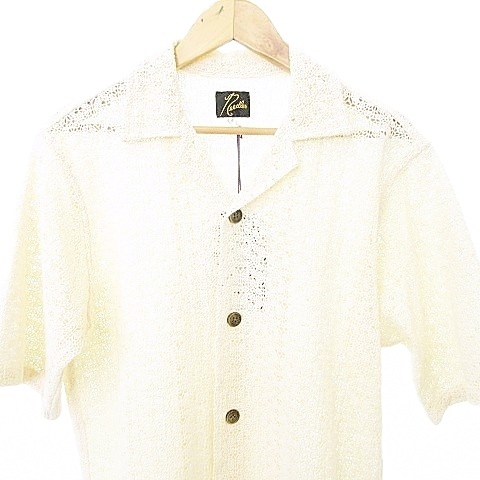 【中古】未使用品 ニードルス ニードルズ Needles ×END. タグ付 Rattan Cabana Shirt カバナシャツ NS1651 日本製 S 未使用品 ニードルス ニードルズ Needles ×END. タグ付き Rattan