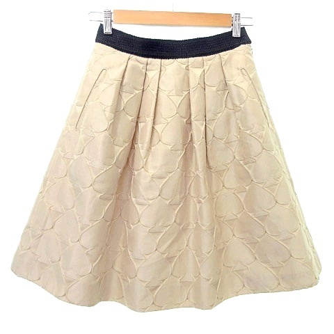 トゥービーシック TO BE CHIC スカート スパンドットプリント スカート