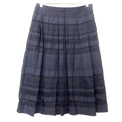 ジバンシィ GIVENCHY 国内正規 美品 フレア スカート ロング 刺繍  