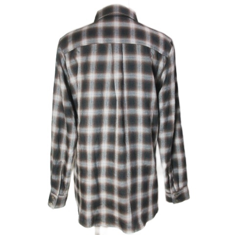 セオリーリュクス theory luxe シャツ オンブレチェック 長袖 038 M 