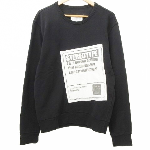 メゾンマルジェラ Maison Margiela 18年 STEREOTYPE SWEATSHIRT 