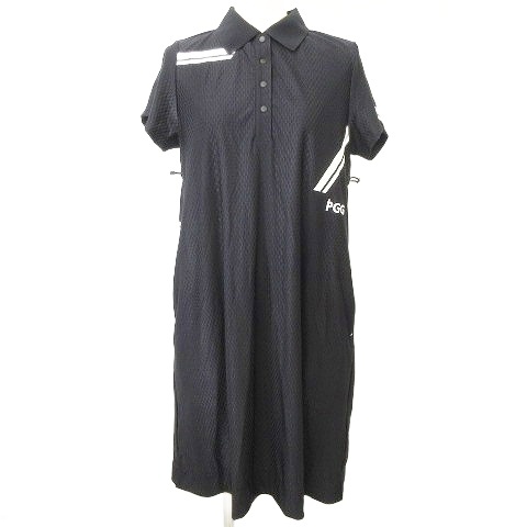 パーリーゲイツ PEARLY GATES PGG 美品 トリコット ジャガード