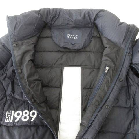 PEARLY GATES メンズダウンジャケット パーリーゲイツ PEARLY GATES 美品 23AW 2WAY ダウンジャケット