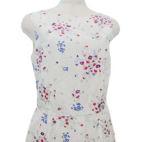 Max Mara Max Mara 膝丈 花柄 ワンピース Sサイズ 膝丈 花柄 ワンピース