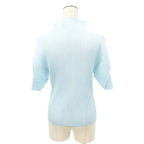 プリーツプリーズ PLEATS PLEASE 美品 スタンドネック プリーツ 