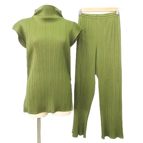 プリーツプリーズ PLEATS PLEASE イッセイミヤケ カットソー パンツ 
