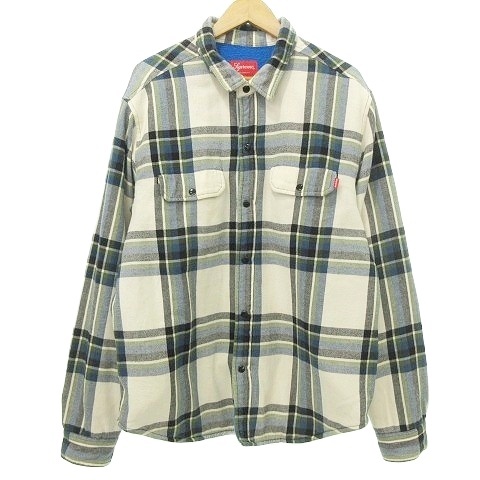 Supreme チェック柄ネルシャツ Lサイズ シュプリーム チェックシャツ ネルシャツ L supreme ネルシャツの