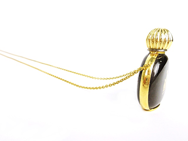 ランバン LANVIN ARPEGE アルページュ 香水瓶 ネックレス アクセサリー 
