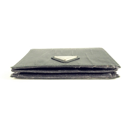 プラダ PRADA M668 財布 ウォレット 二つ折り 2つ折り ナイロン レザー