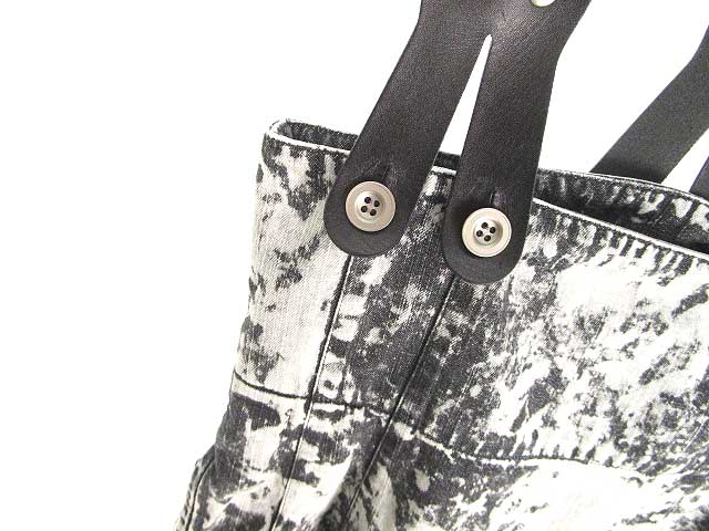 LIMI FEU Dickies サスペンダー付き黒タイトスカート スカート Dickies