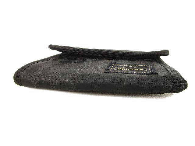 値下げ！PORTER 三つ折り財布 NEW BLACK 値下げ！PORTER 三つ折り財布 NEW BLACK ポーター(PORTER) 三