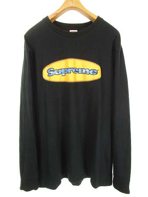 シュプリーム SUPREME 18SS Ripple L/S Tee ロングスリーブ Tシャツ 