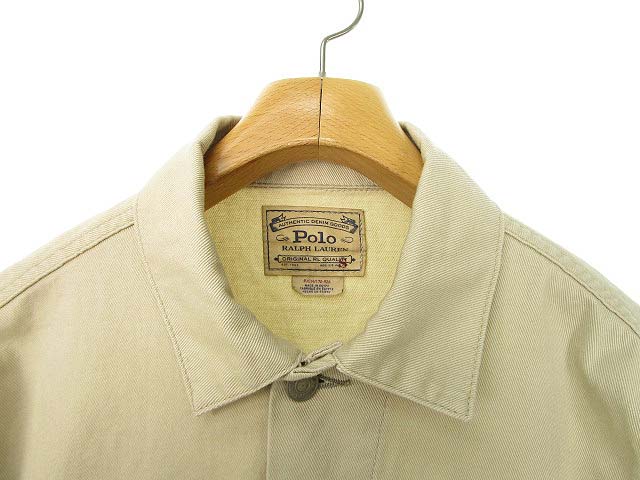 Polo Ralph Lauren ベージュ デニムジャケット POLO RALPH LAUREN Ralph Lauren ラルフローレン デニム