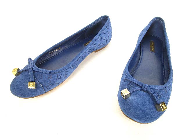 ルイヴィトン LOUIS VUITTON TC1102M フラット シューズ パンプス 