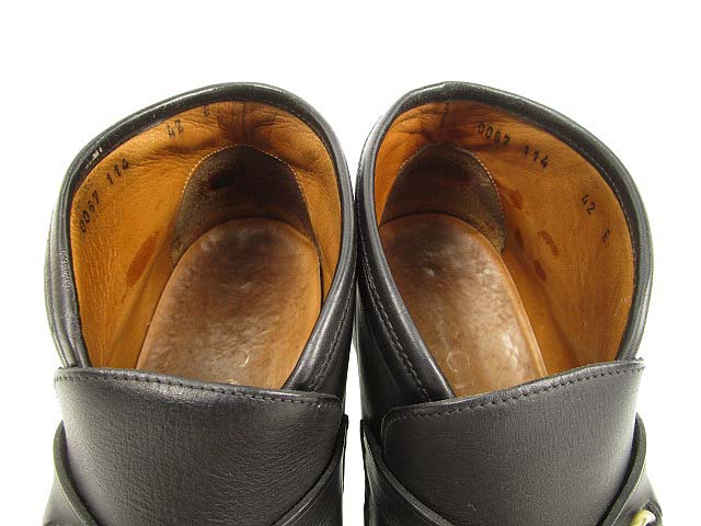 グッチ GUCCI ホースビット ショート ブーツ ローファー 42 E