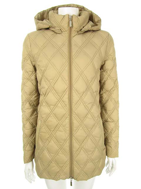 モンクレール MONCLER ダウン ジャケット コート キルティング 茶タグ 