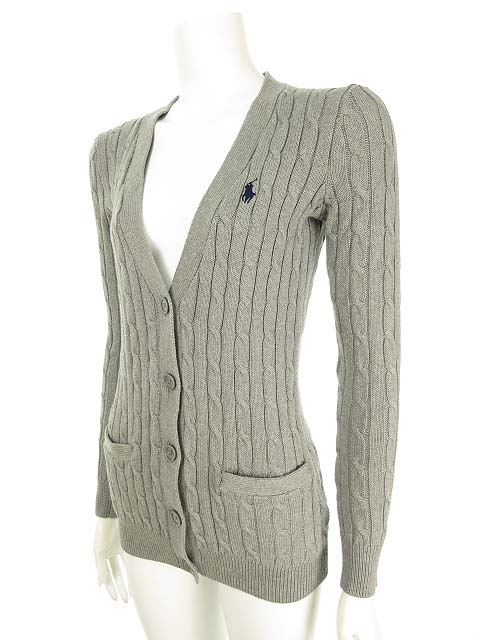 ポロ ラルフローレン POLO RALPH LAUREN ケーブルニット カーディガン  