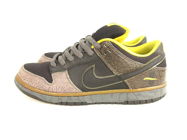ナイキ エスビー NIKE SB DUNK LOW PREMIUM YELLOW CURB ダンク 