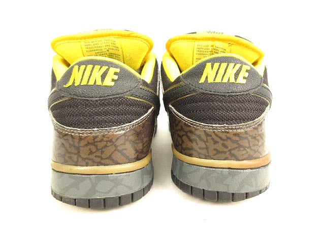 ナイキ エスビー NIKE SB DUNK LOW PREMIUM YELLOW CURB ダンク 