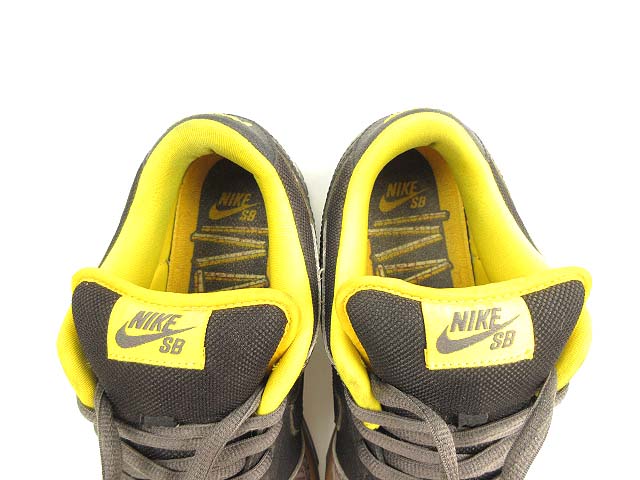 ナイキ エスビー NIKE SB DUNK LOW PREMIUM YELLOW CURB ダンク 