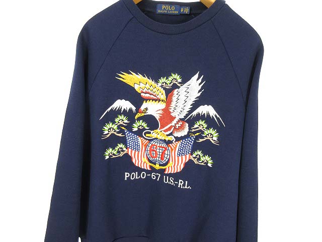ポロ ラルフローレン POLO RALPH LAUREN EMBROIDERED SWEAT SHIRTS  