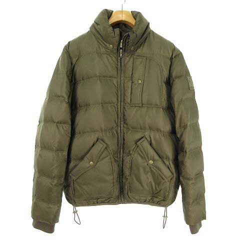 ディーゼル DIESEL ダウン ジャケット ブルゾン ナイロン フード付き S 