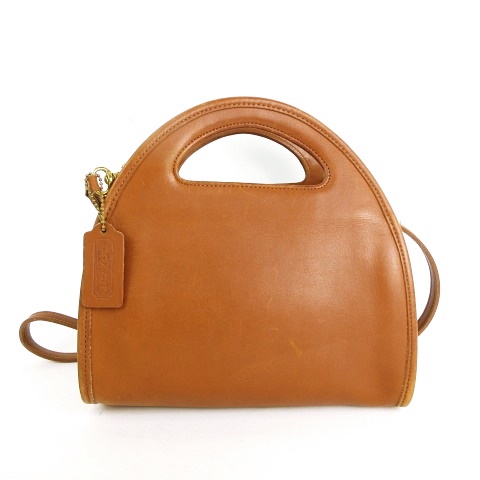 COACH コーチ ハンドバッグ なけれ ショルダーバッグ 肩掛け 茶 ブラウン 