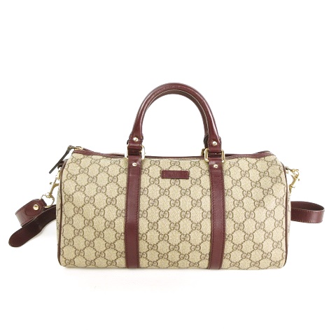 グッチ GUCCI GGスプリーム 2way ミニボストン ボルトンバッグ 