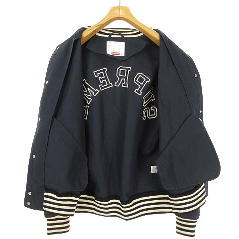 シュプリーム SUPREME 12SS Bulldog Varsity Jacket ブルドックバー