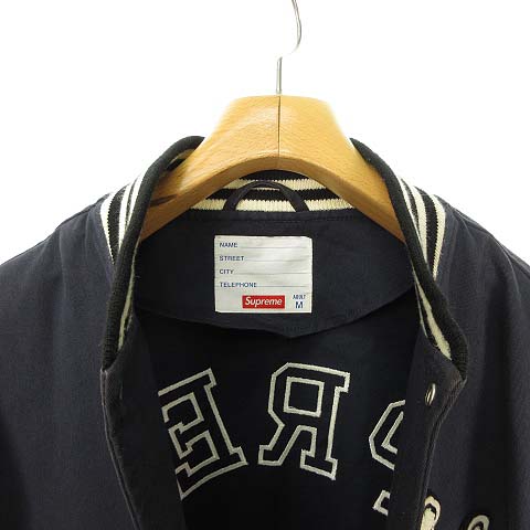 シュプリーム SUPREME 12SS Bulldog Varsity Jacket ブルドックバー 