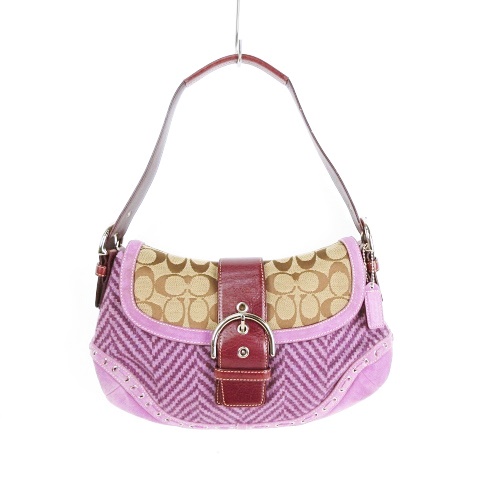 コーチ COACH シグネチャー ソーホー 1413 フラップ ショルダーバッグ  