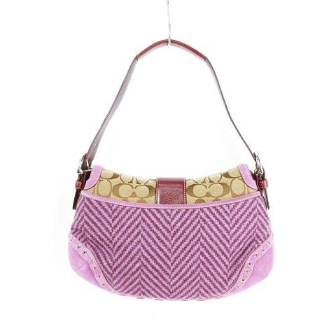 コーチ COACH シグネチャー ソーホー 1413 フラップ ショルダーバッグ 