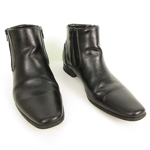 カルバンクライン CALVIN KLEIN BECK ジョッパーブーツ サイドジップ 