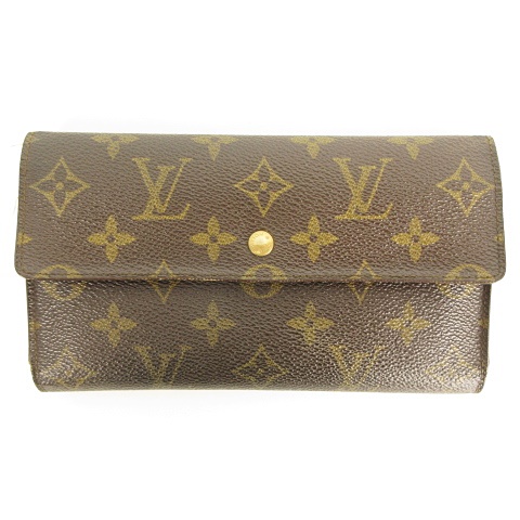 ルイヴィトン LOUIS VUITTON モノグラム ポルトトレゾール 