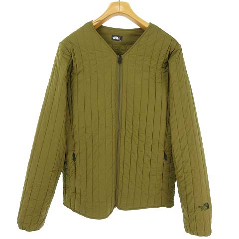 ザノースフェイス The North Face Ny Transit Cardigan ノーカラー ジャケット カーディガン 中綿 L オリーブ 国内正規品 メンズ 053 ベクトルパーク