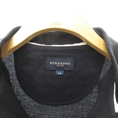 バーバリーゴルフ ハーフジップ トップス BURBERRY GOLF バイカラー バーバリーゴルフ ハーフジップ トップス BURBERRY GOLF バイカラー
