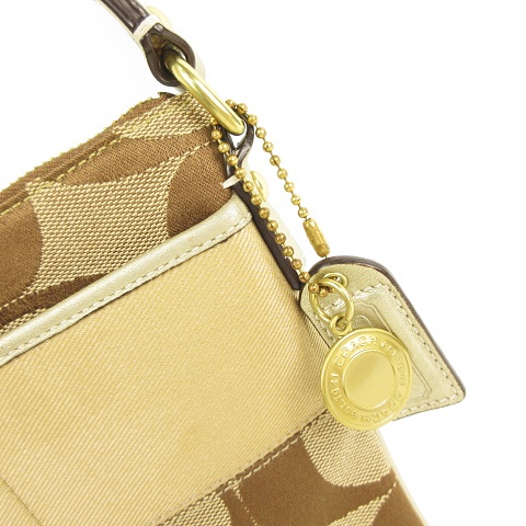 コーチ COACH シグネチャー ショルダーバッグ クロスボディ ポシェット 