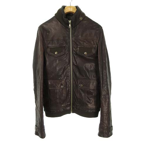 ドルチェ&ガッバーナ ドルガバ DOLCE&GABBANA NEW VINTAGE レザー 