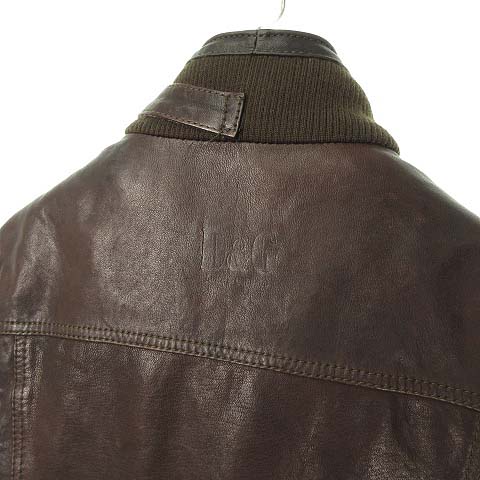 ドルチェ&ガッバーナ DOLCE&GABBANA 44 レザー　ブラウン国内正規 ドルチェ&ガッバーナ DOLCE&GABBANA 44 レザーブラウン国内正規