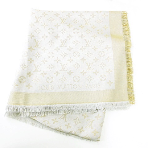 ルイヴィトン LOUIS VUITTON モノグラム シャイン ストール M75121 